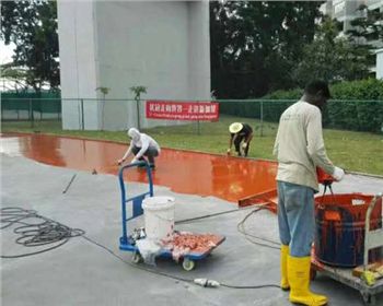 成都塑膠球場客戶見證